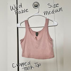 Wild Fable Size Medium Womens Cropped Tank Top